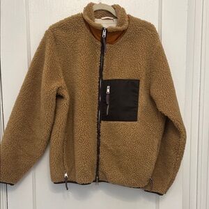 Tory Burch Fleece Sherpa jacket